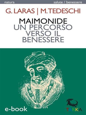 cover image of Maimonide, un percorso verso il benessere